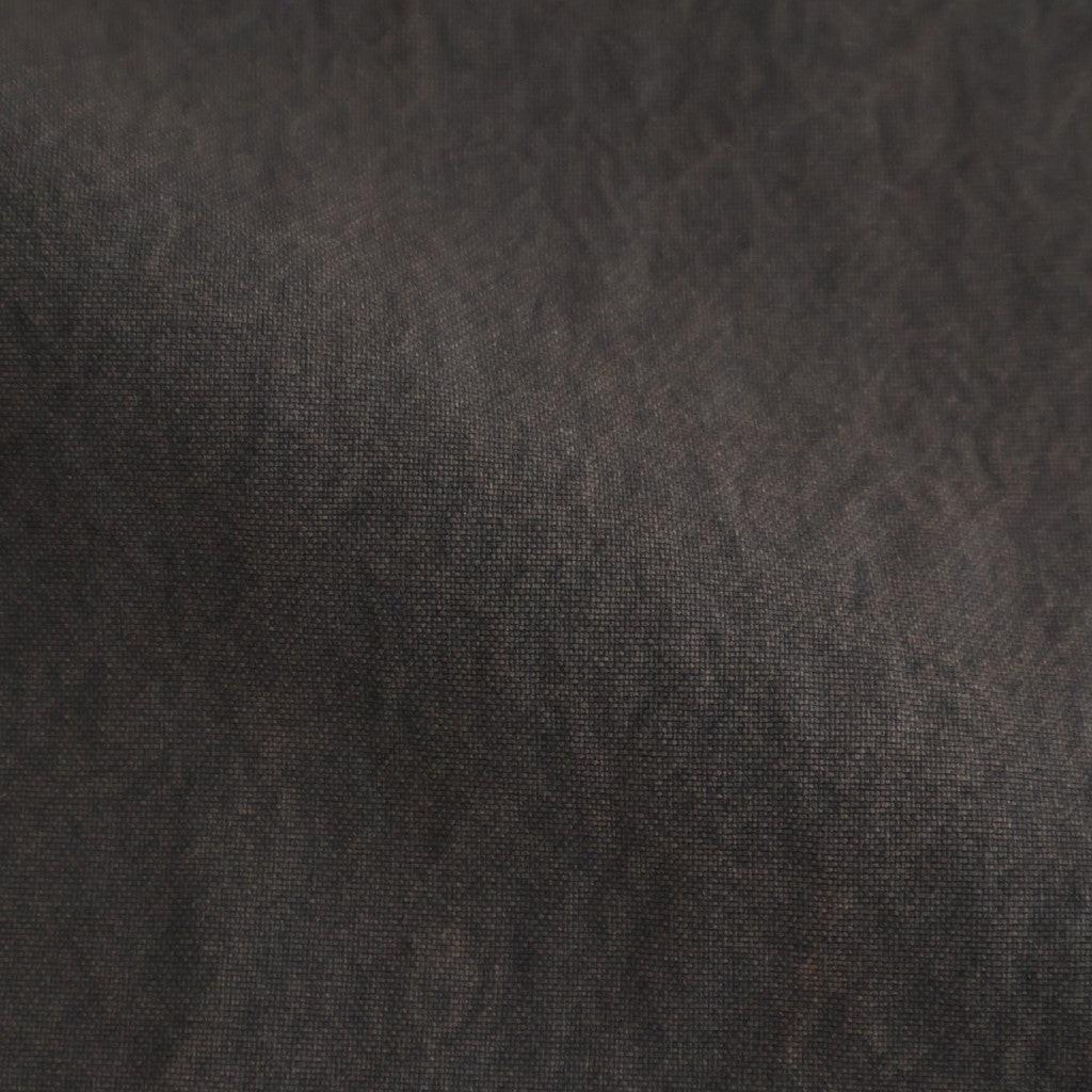 ナイロンオックス 製品染め タックパンツ #BROWN [HQ-P003-051]