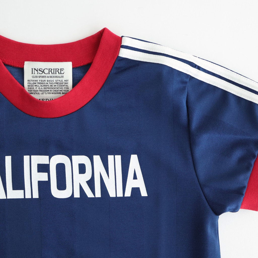 Stripe Uniform T-Shirt #NAVY [I26SS-BC16]