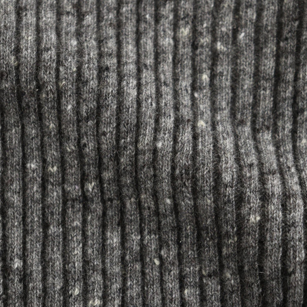 CASHMERE NEP KNIT TURTLE #MIX GRAY [A26AT04NE]