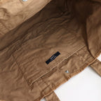 綿ナイロンリップパッチワーク トートバッグ #BEIGE [HO-K203-051]