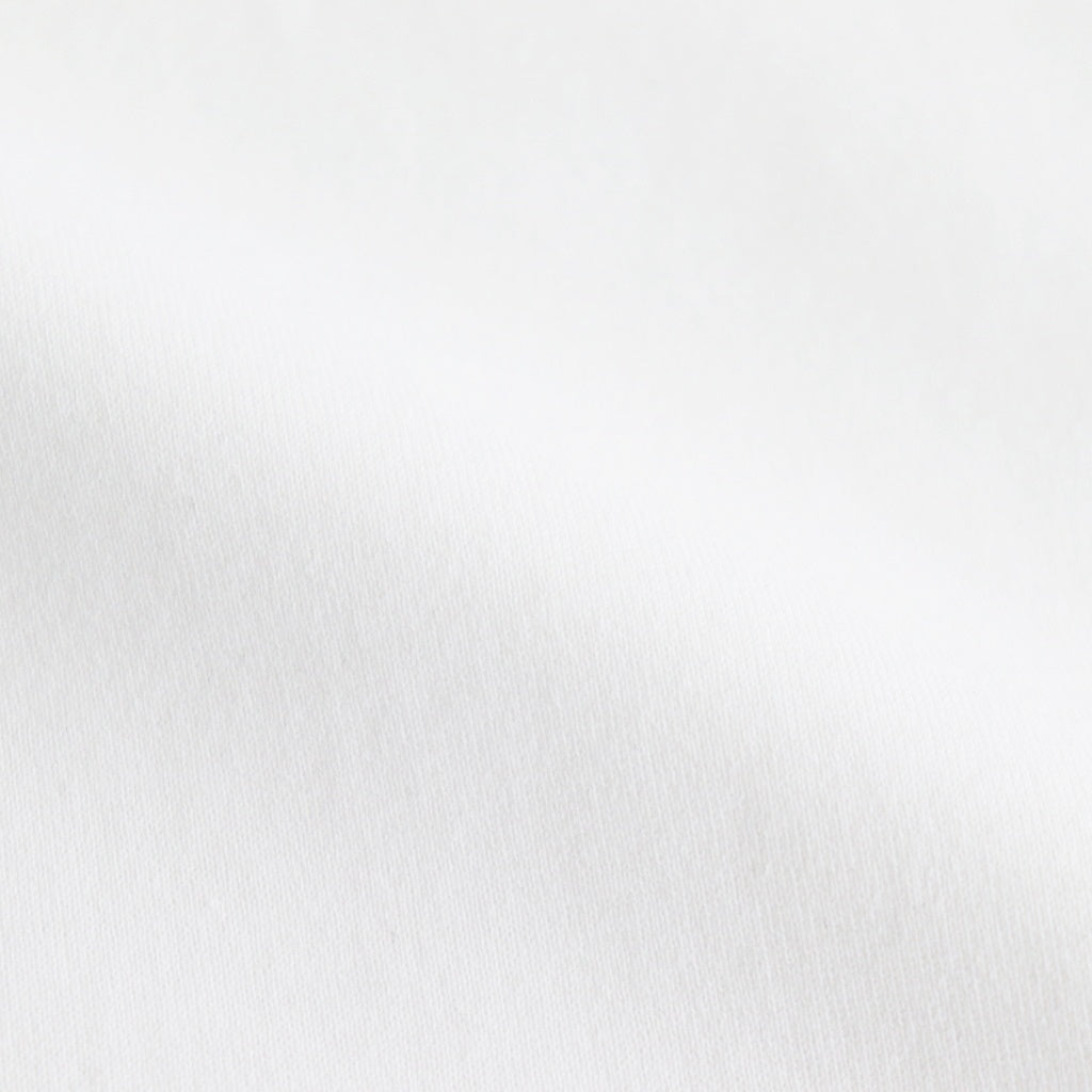 SUVIN 60/2 PERFECT SHORT-SLEEVE #WHITE [KKAGGM0013]