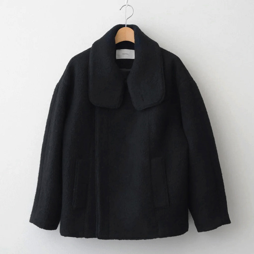 Standcollar Boucle Jacket #BLK [12520002]