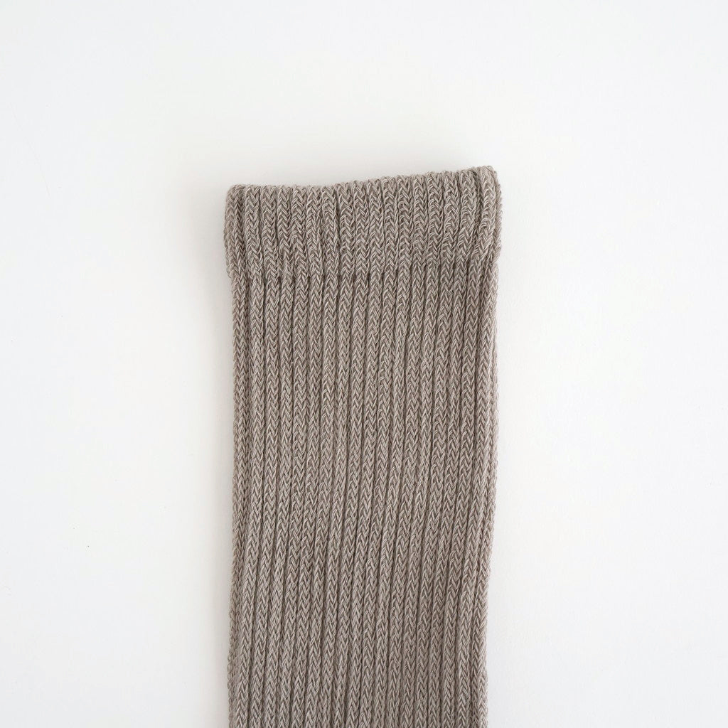 ORGANIC DAILY 3 PACK CREW SOCKS #GRAYGE [R1123-AW25]