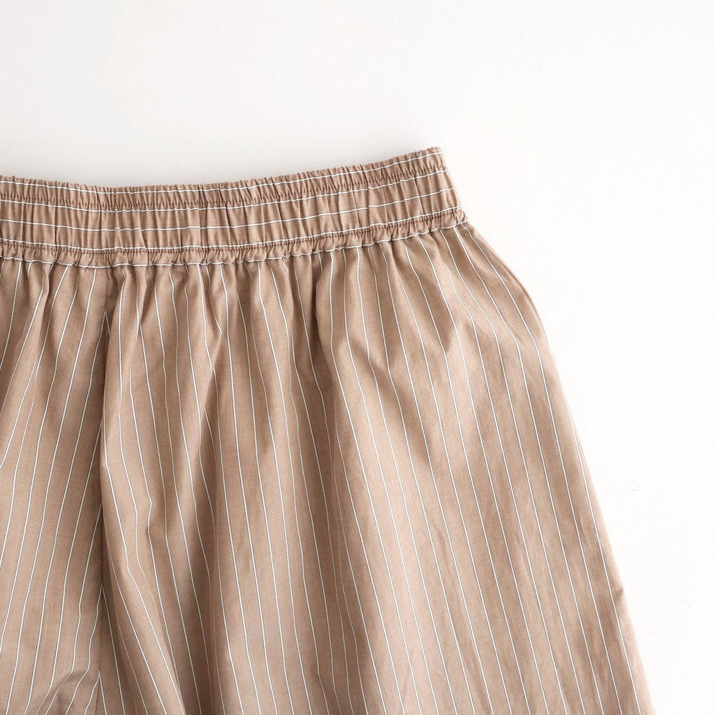 Easy Stripe Half Pants #MCA [12610721]