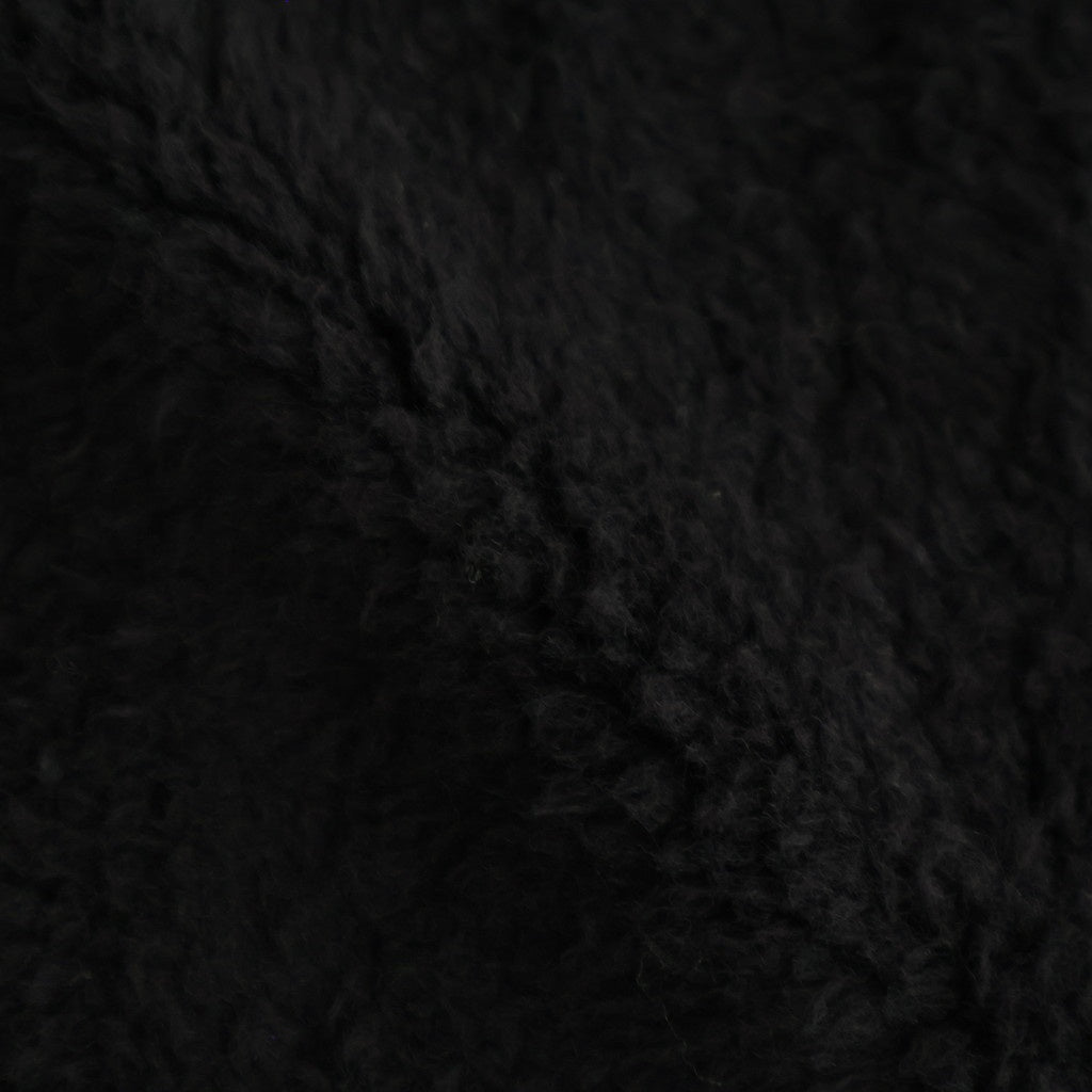 Wool Boa Zip-Up Blouson #BLACK [GU253-30474]