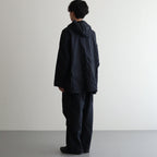 TYPEWRITER REVERSIBLE WINDBLUSE #BLACK [FSC243-30007]