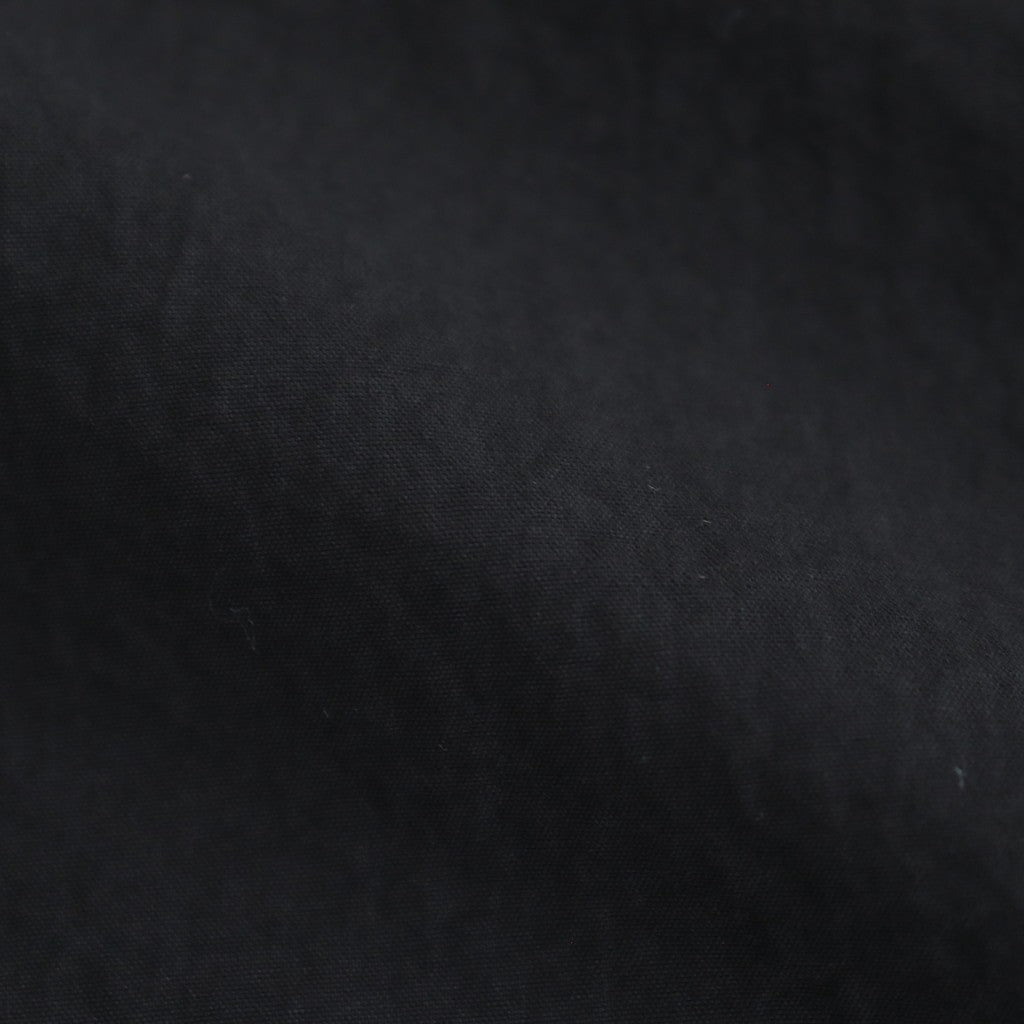 FMSTJK - ナイロンタッサー ガーメントダイ ショートモッズコート #95 Black [SN_FR1002JK]