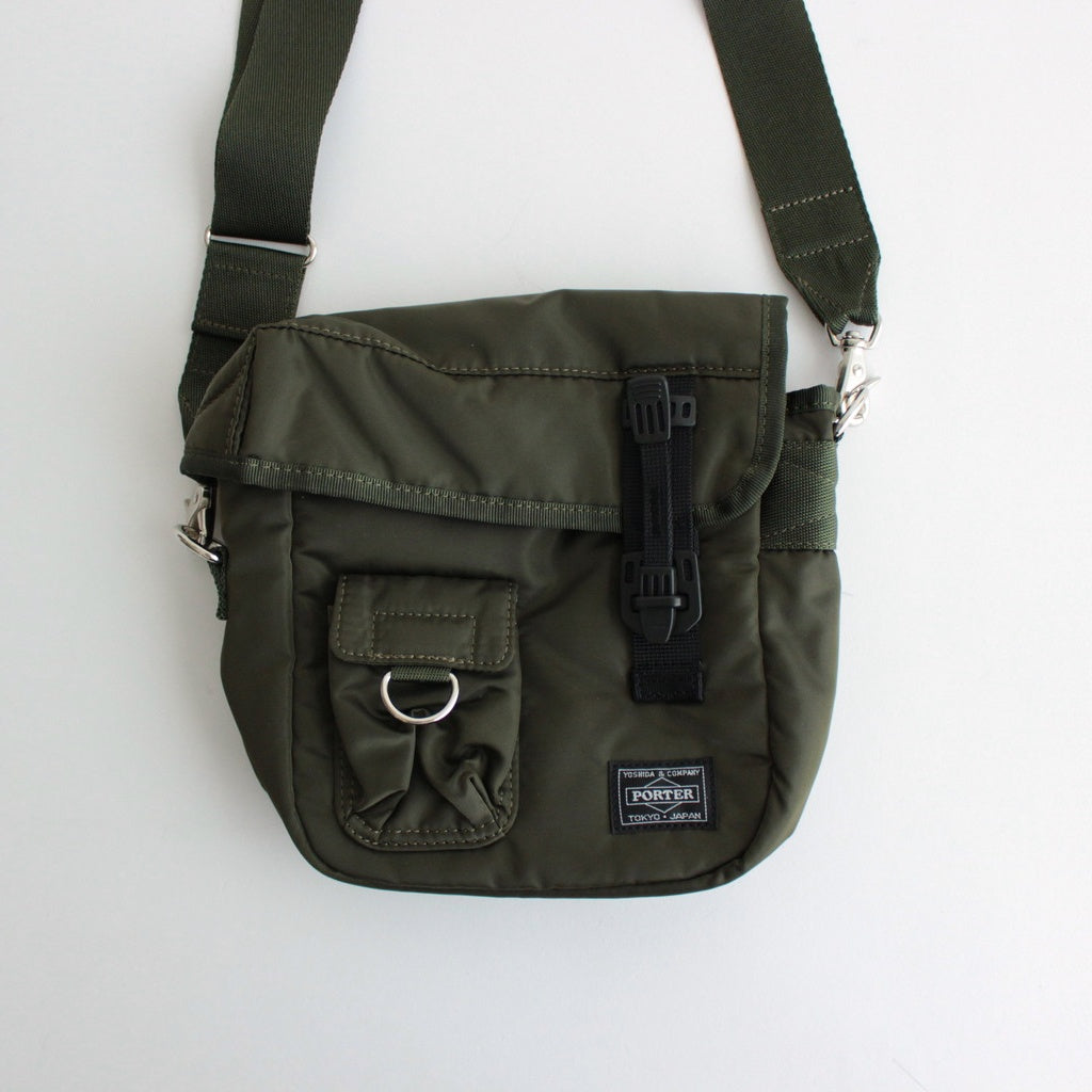 PORTER ナイロンツイル ショルダーバッグ #KHAKI [HO-K202-051]