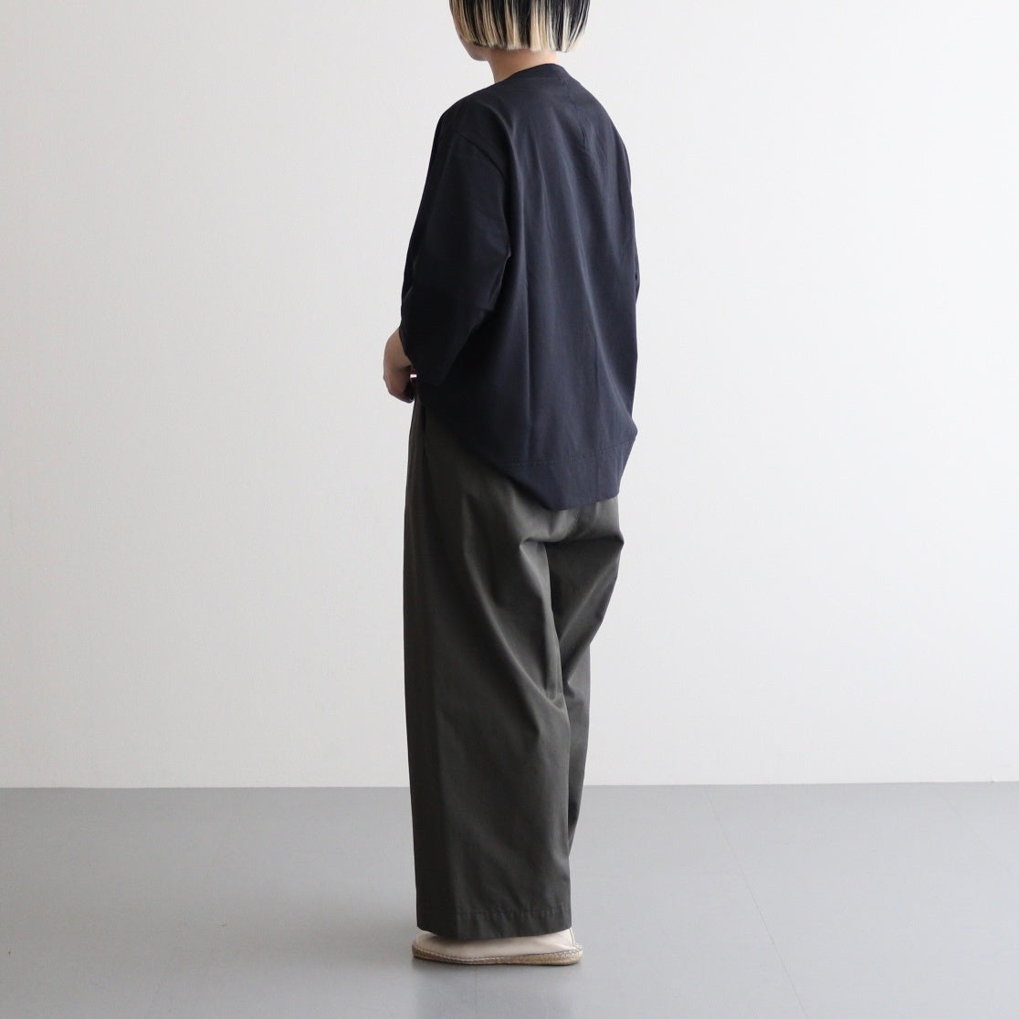 FTSWPT - TC・ハイカウントスタンダードチノ ストレートパンツ #84 Olive [SN_FR1203PF]