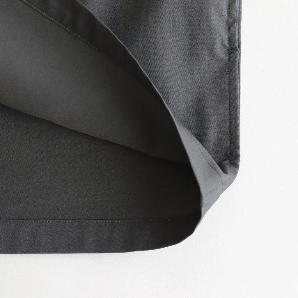 Solotex Twill S/S Oversized Box Shirt #GRAY [GM261-50159B]