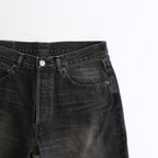 FLARE DENIM JEANS #BLACK [ST.1235]