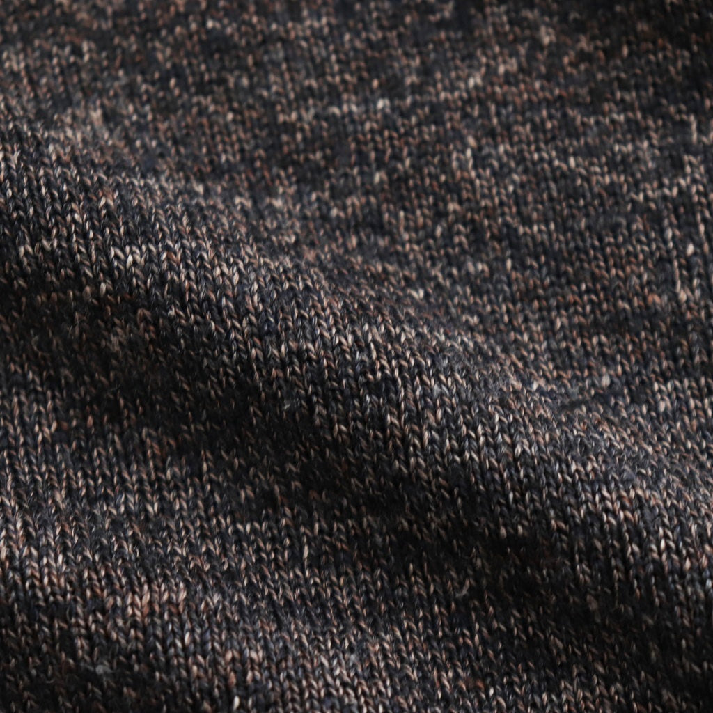 Linen S/S Shirt #Navy [2501-014]