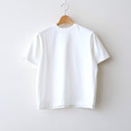 ムラ糸Tシャツ Slub Yarn T-Shirt #WHITE [32061007]