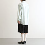 VIS/LI BRIGHT TWILL CARGO SHORT TROUSERS #DARK CHARCOAL [ST.1458]