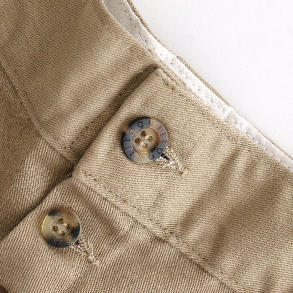 W WAIST CHINO PT #BEIGE B [Q25A-T064]