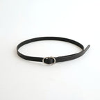 Double Buckel Leather Belt #BLACK [YK26SS01262A]