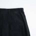 バークコーデュロイヘムタックPT #BLACK [D226-P232]
