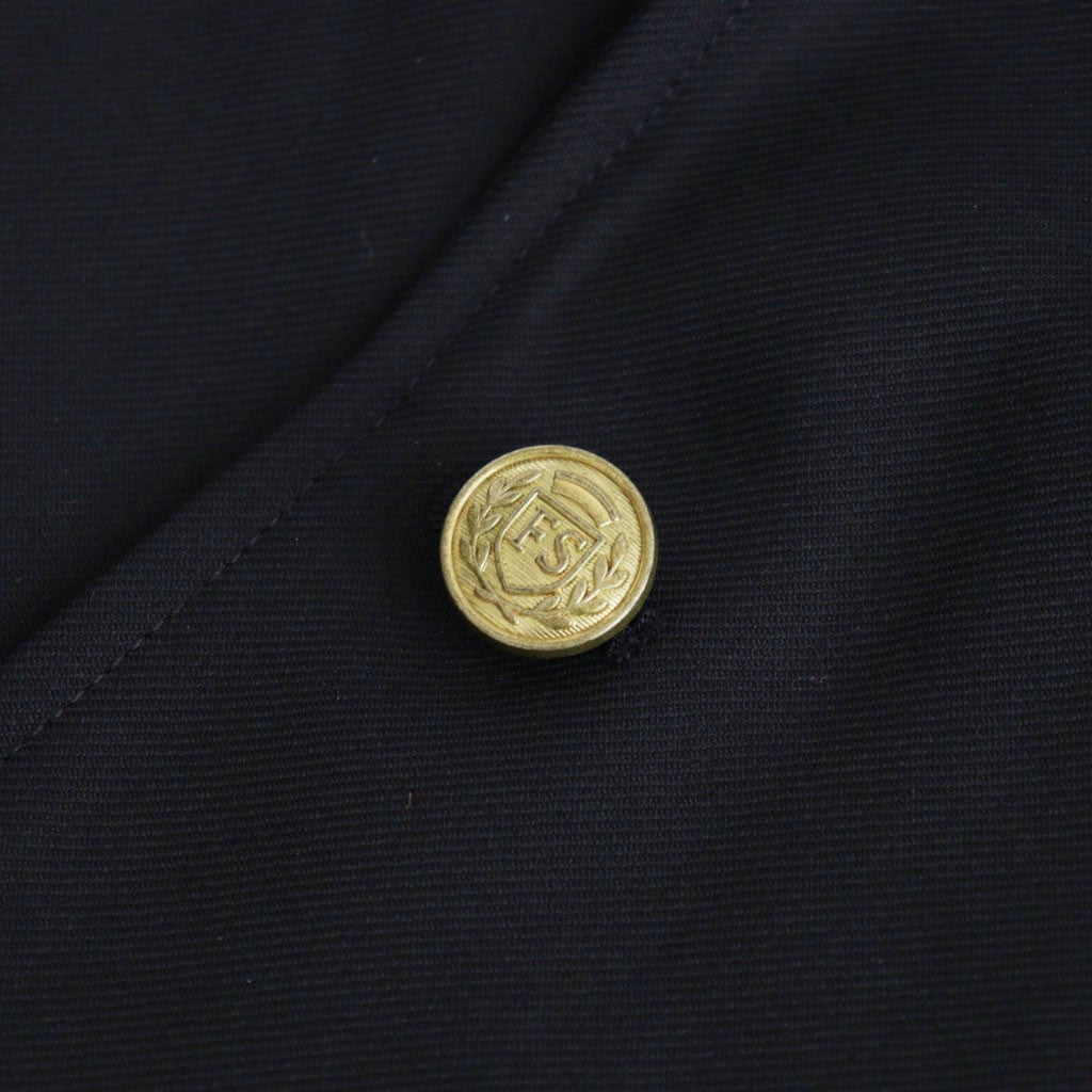 WOOL SERGE COLLEGE BLAZER #NAVY [FSC261-10212]