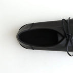 SOFT LEATHER LACE-UP SHOES #BLACK [A26AS02QD]