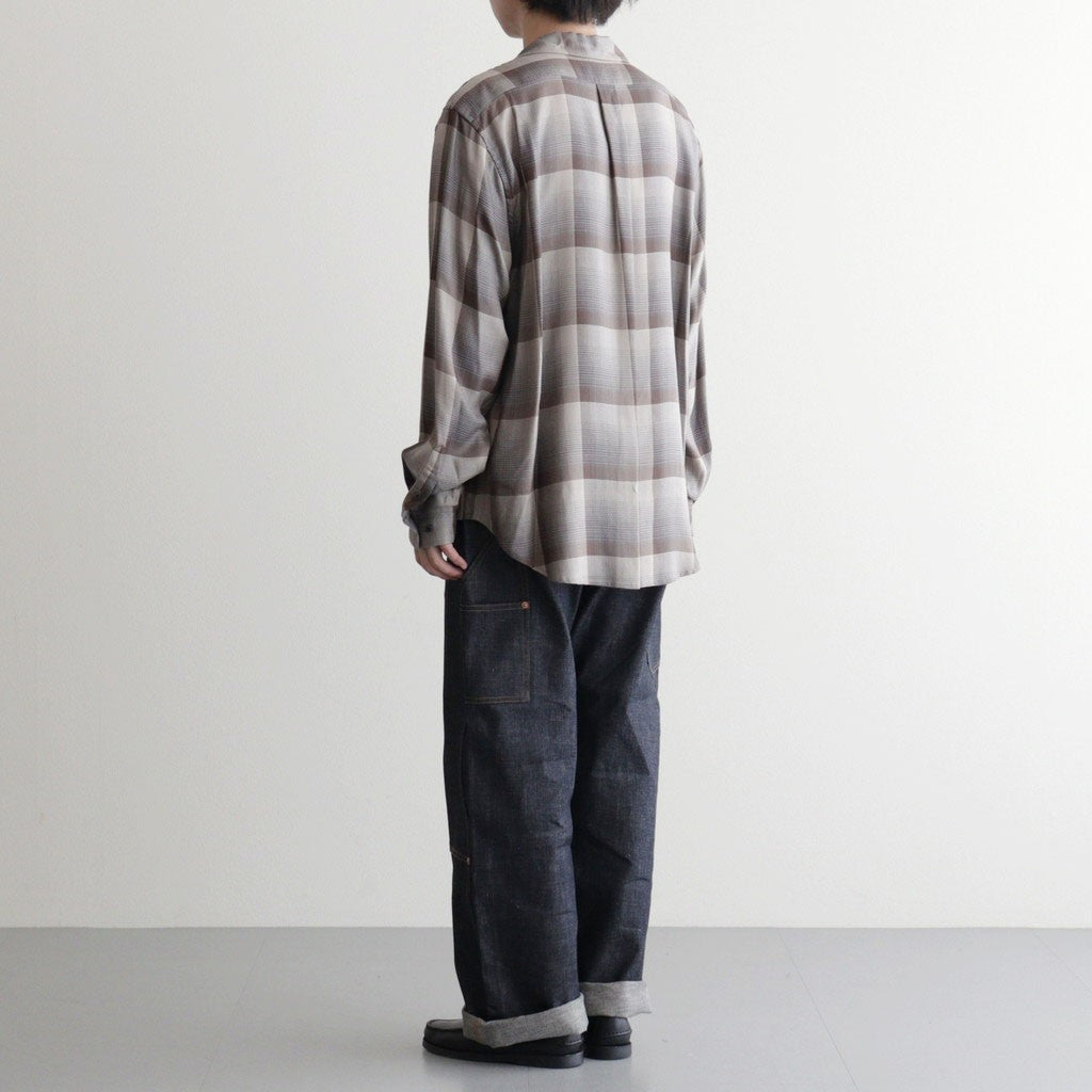 MODERN DENIM PANTS PAINTER #RIGID INDIGO [MODERN005]