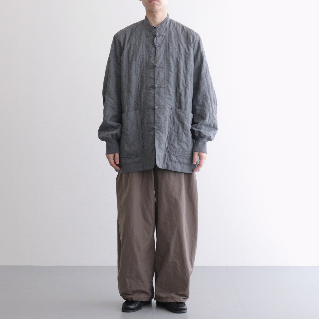 ジャケット・アウター NO CONTROL AIR NSHLCT Navy [DR_NC1103CT] NO CONTROL AIR ノーコントロールエアー ストレッチ ドレープ ダブル