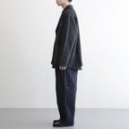 シェットランド杢グレンチェックジャケット #GRAY [HP-T022-051]