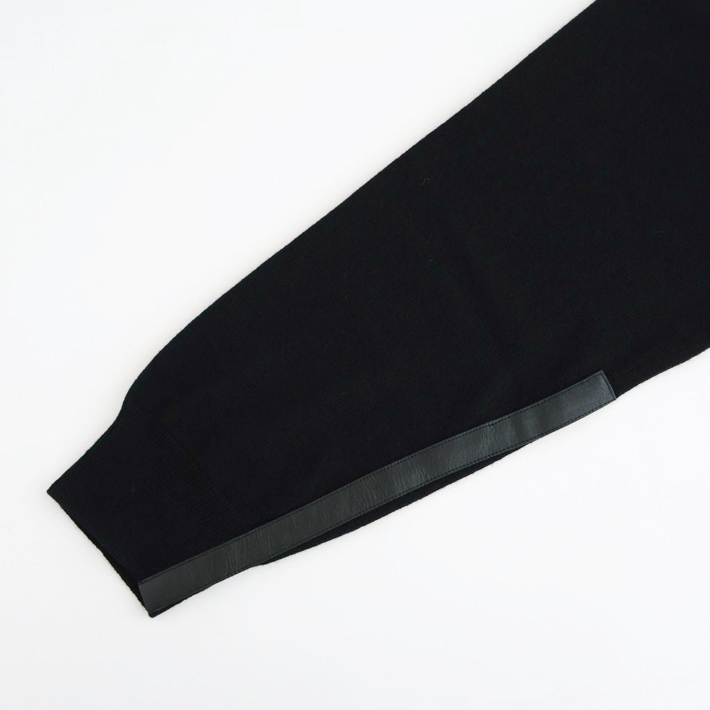 Fine Gauge Crewneck Sweater #BLACK [YK25FW01127S]