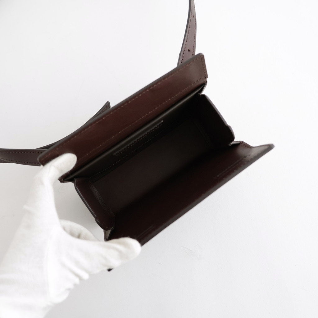 × TSUCHIYA KABAN Camera Bag #Dark Brown [YK26FW01402A]
