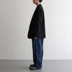 Selvage Denim Belted Pants #INDIGO DARK FADE [GU251-40192DB]