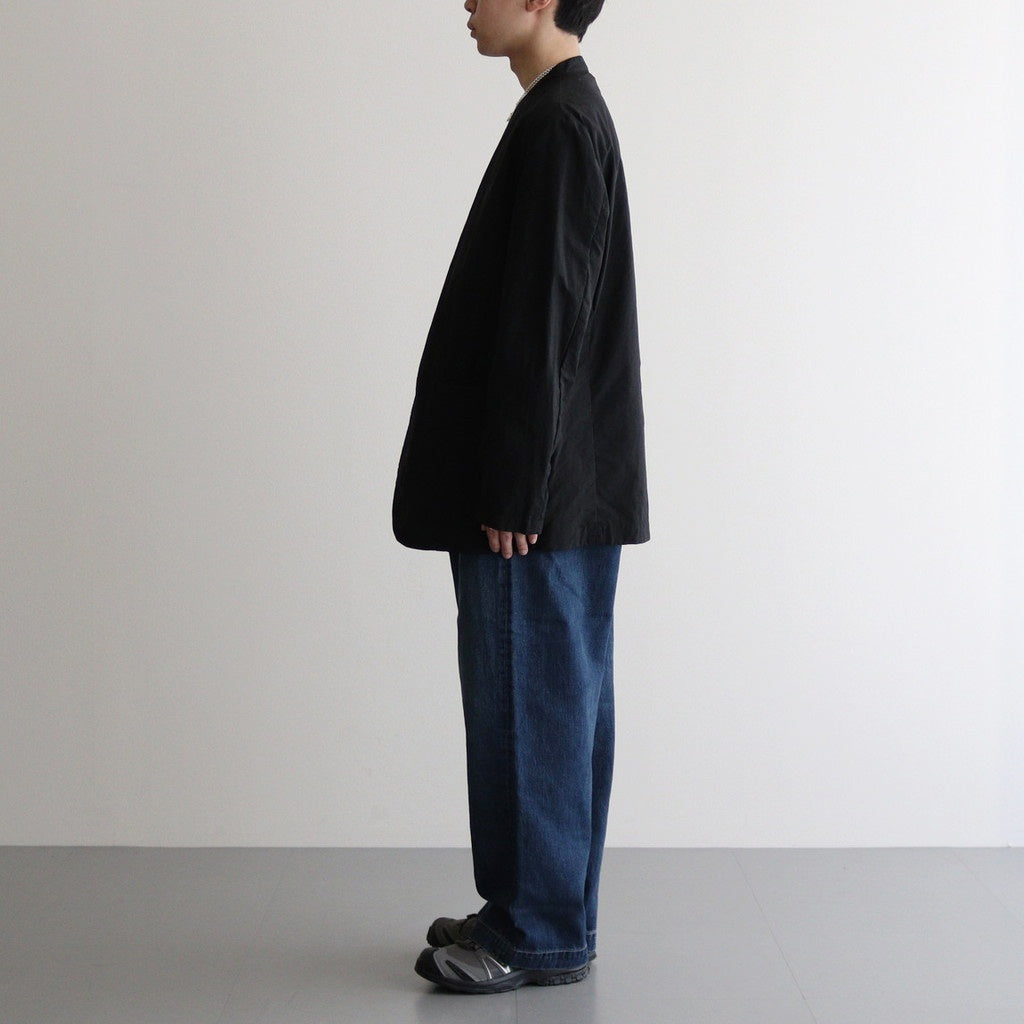 Selvage Denim Belted Pants #INDIGO DARK FADE [GU251-40192DB]