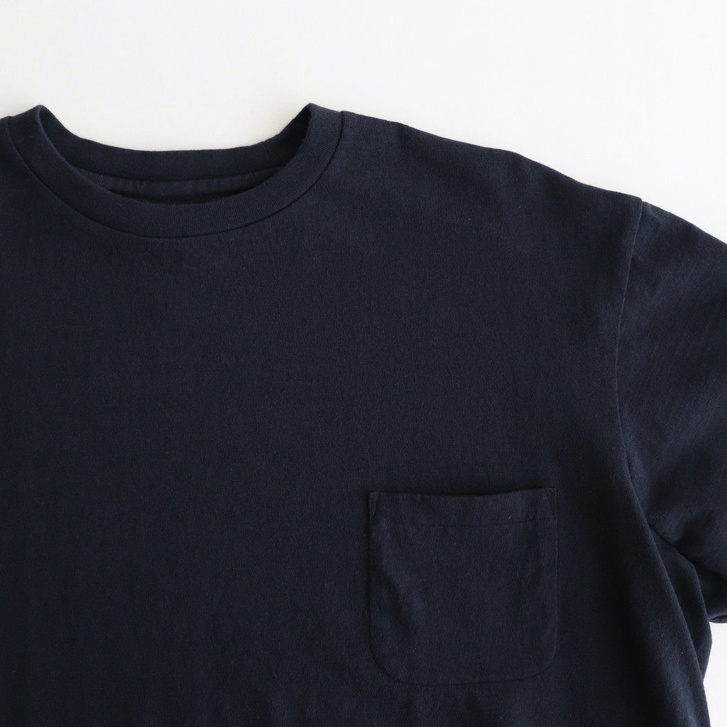 丸胴 POCKET L/S T SHIRT #d.navy [35008]