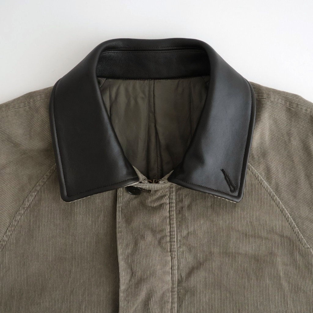 VINTAGE CORDUROY ZIP JACKET #TAUPE [ST.1581]