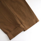 CHINO CLOTH PANTS STRAIGHT #l.brown 起毛 [14659]