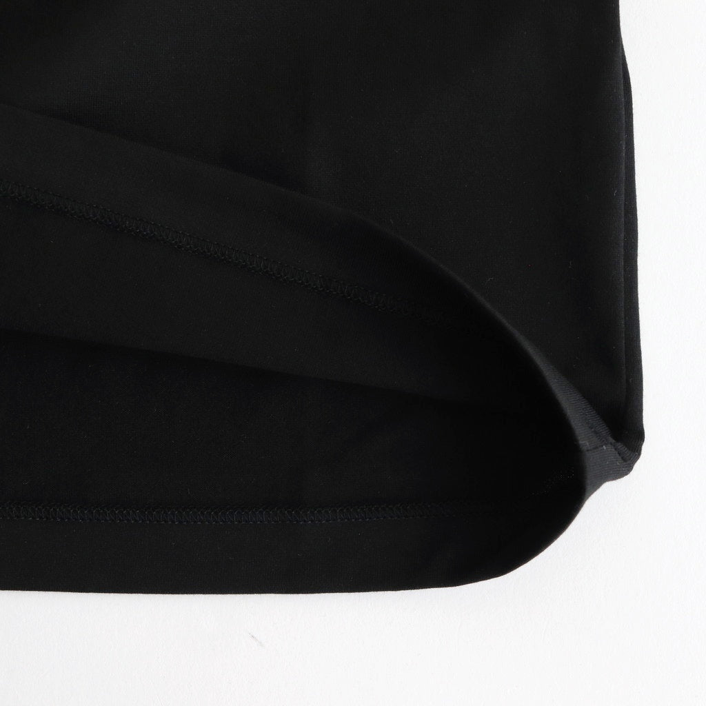 SUVIN 60/2 PERFECT SHORT-SLEEVE #BLACK [KKAGGM0013]