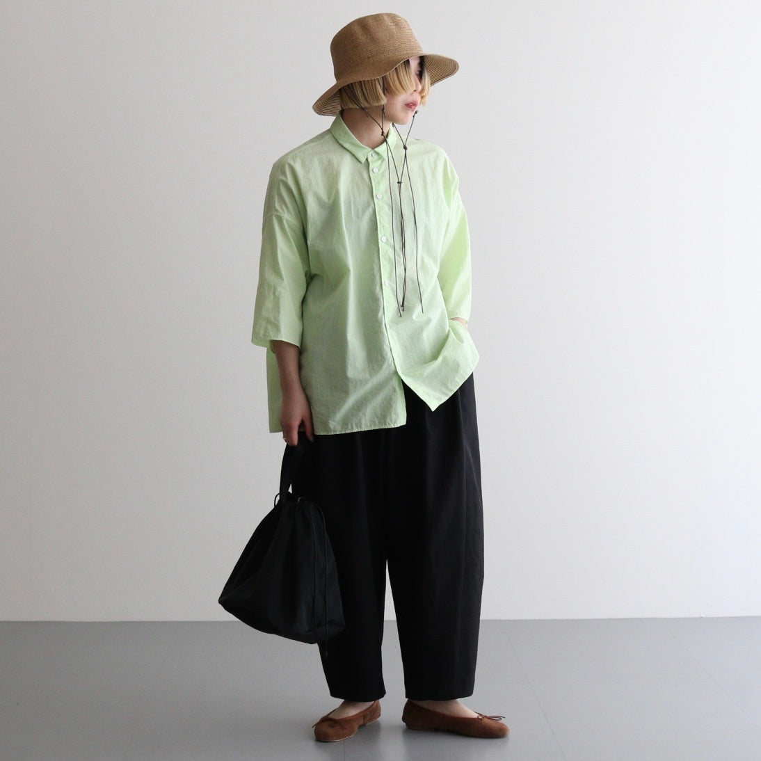 女性モデル(マツオ):156cm