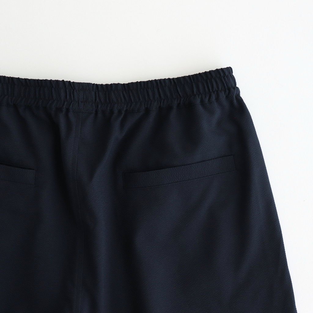 SEERSUCKER EASY SHORTS #NAVY [FSC252-40044]