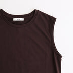 SUVIN 60/2 TANK TOP #BURGUNDY [KKAGGM0014]