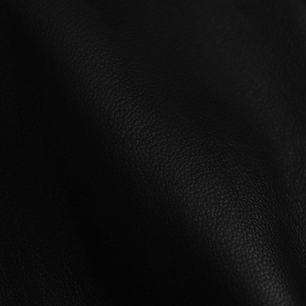 LEATHER ZIP SHORT JACKET #BLACK [ST.1061]