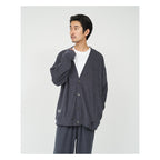 UTILITY PILE CARDIGAN SET-UP #GRAY [FSR253-60211]