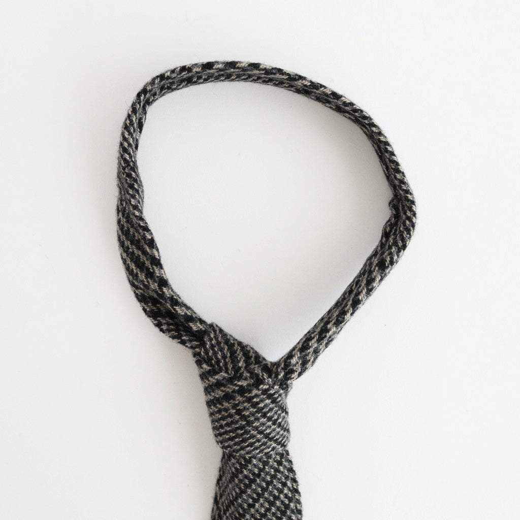 tweed necktie #black [xu-c-twn]