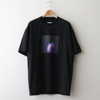 PRINT TEE (MERCERISED COTTON) - MULTIPLICATION - #BLACK [ST.877]