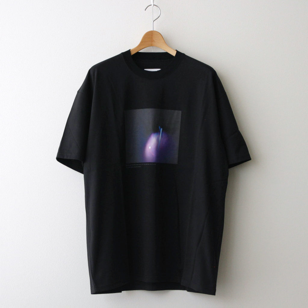 PRINT TEE (MERCERISED COTTON) - MULTIPLICATION - #BLACK [ST.877]