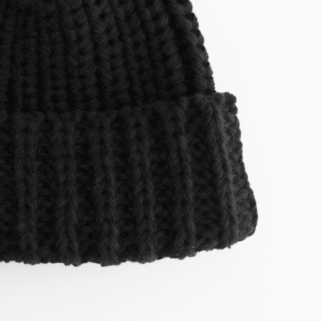 BIG KNIT #BLACK [NO.28264]