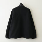 HEAVY FLEECE ZIP-UP JACKET #BLACK [FSC253-30191]