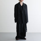 Twill Double Jacket #BLK [12620103]