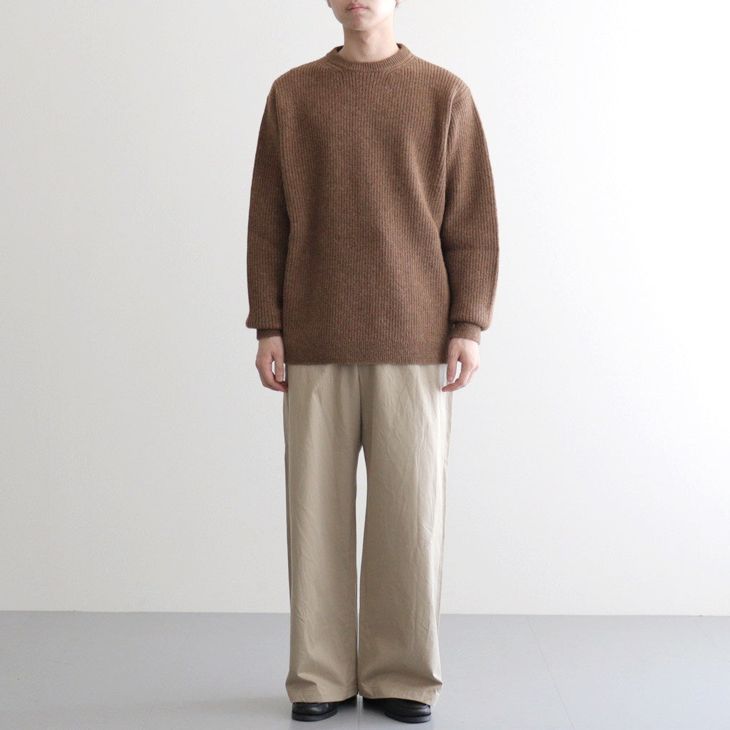 Chino Trousers - Wide #KHAKI [11052603]