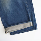 Used Denim Baggy Pants #DARK BLUE [ID-PT53]
