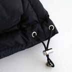 PUFFER REVERSIVLE VEST #BLACK x NAVY [25330203]