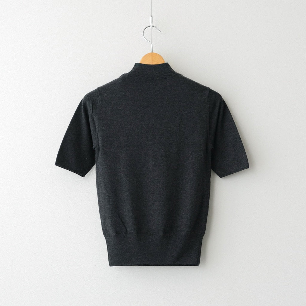 Halfsleeve Highgauge Knit #C/GRY [12520513]
