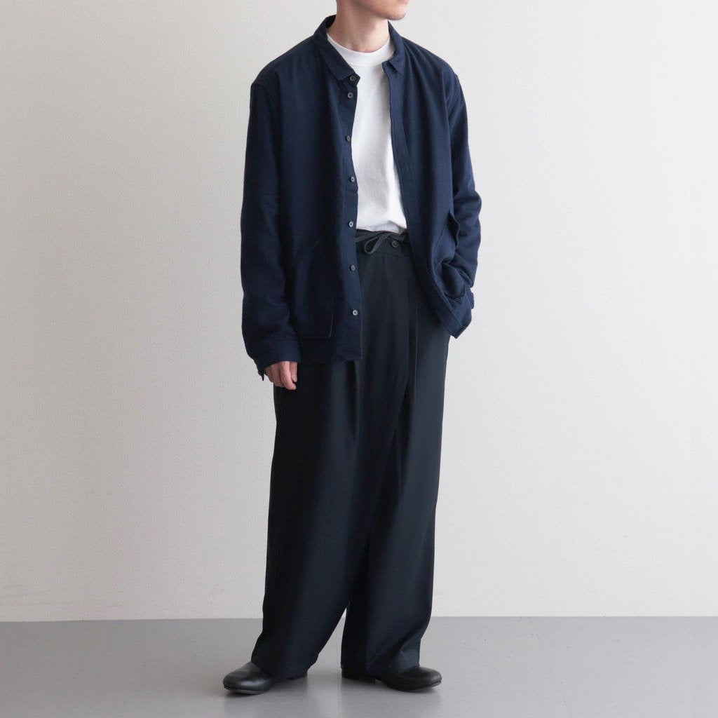 松阪木綿のポケットシャツ #NAVY